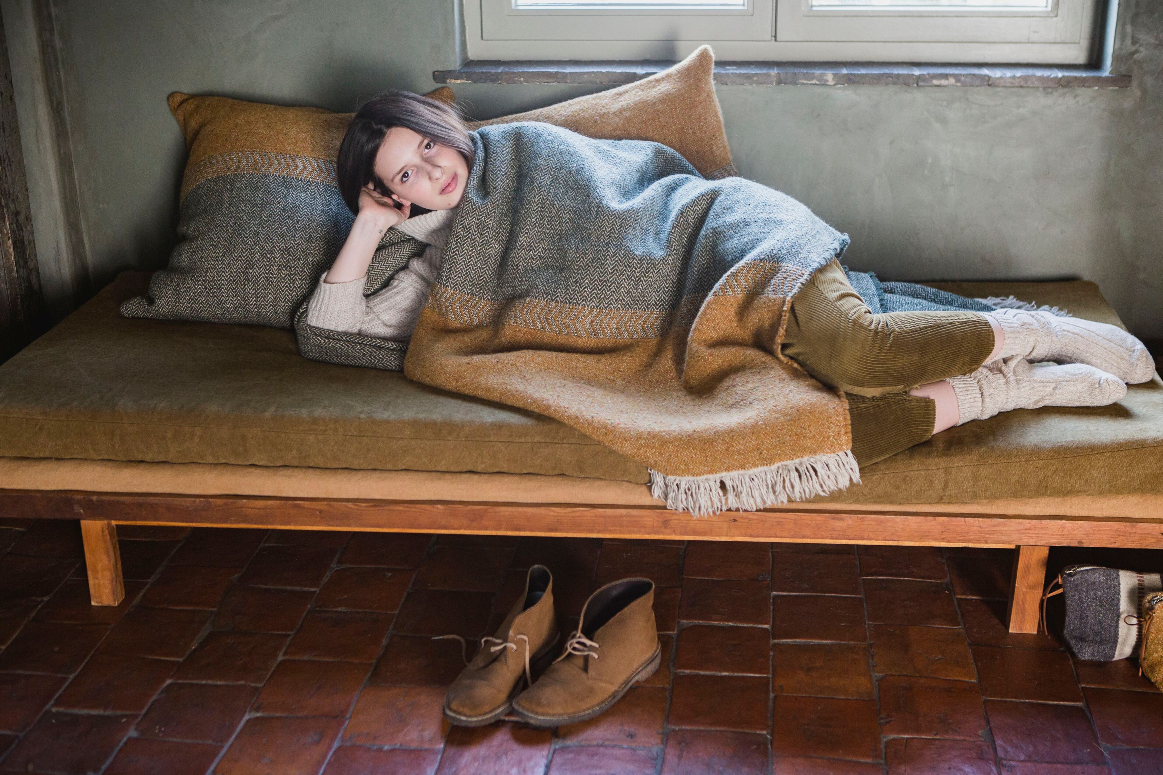 Одеяло из льна и шерсти Libeco Home Jules ARCH-00130240 - Вид №1