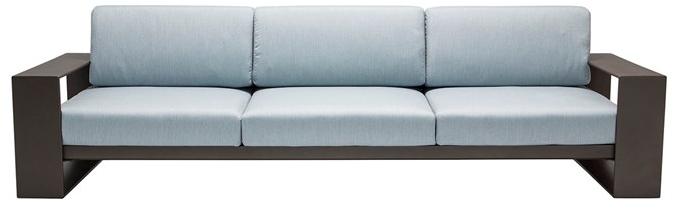 Andreu World 3-х местный садовый диван из алюминия Landscape alu Sf4633 - Вид №5