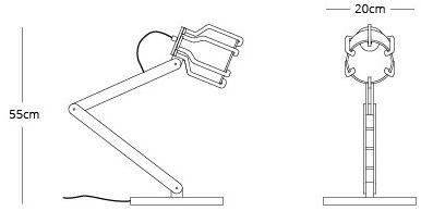Liqui Contracts Регулируемая настольная лампа Cell sun-id-1422521 - Вид №3