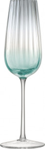 10656192 LSA International Набор бокалов для шампанского LSA International, "Dusk", 250мл, зелёный-серый, 2шт. Стекло