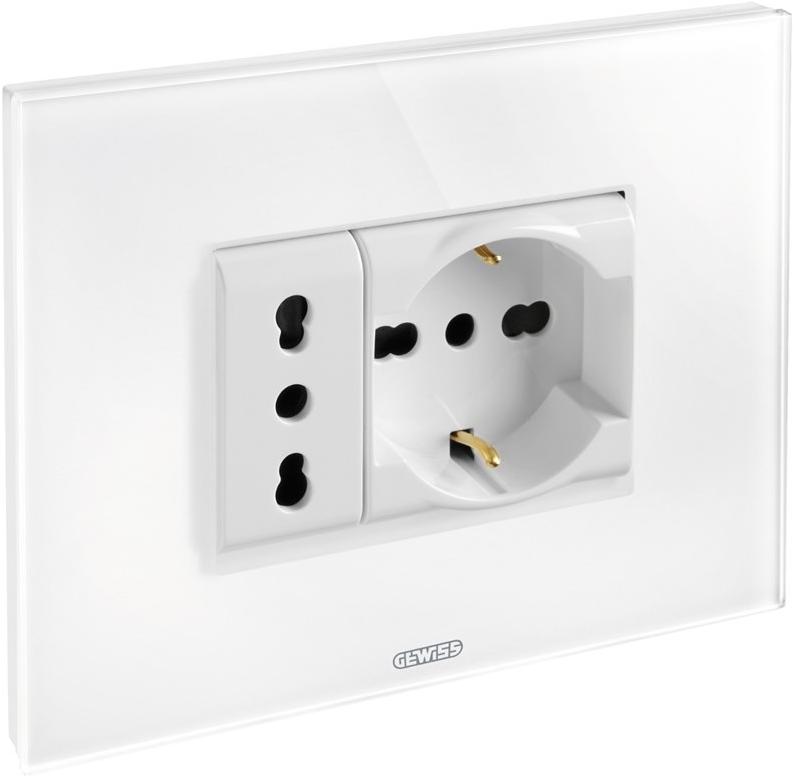 GEWISS Стеклянная отделочная пластина Serie civili sun-id-1489361 - Вид №4