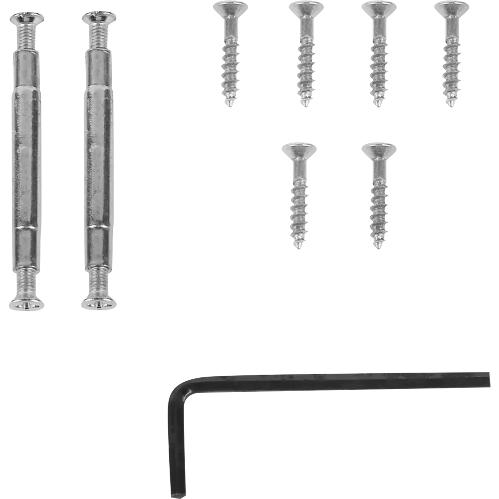 Ручки на розетке алюминий Ночиата 127 мм цвет матовый белый PUERTO STLM-2102908 - Вид №2