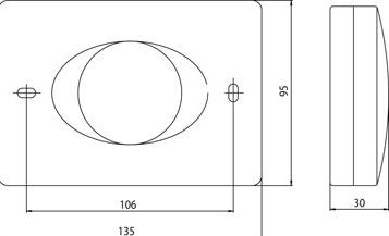 Emco Bad Держатель для платка Round sun-id-1455270 - Вид №1