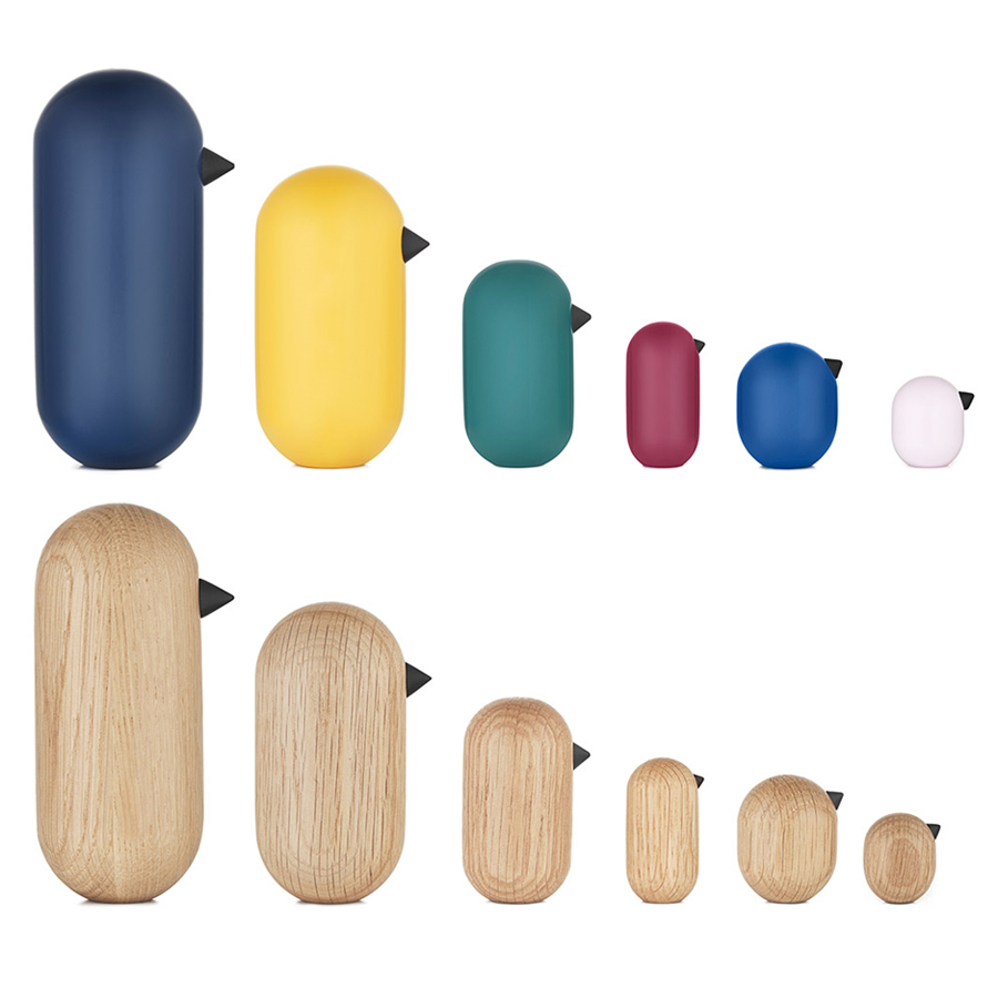 Фигура декоративная Little Bird 10 см, желтая Normann Copenhagen 100185 - Вид №1