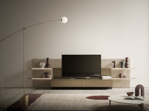 Деревянная секционная оборудованная стена с мягкой панелью