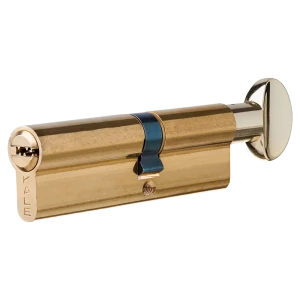 Цилиндр Kale 164SM-100-C-BP, 50х40 мм, ключ/вертушка, цвет золото 82394792 STLM-2104963
