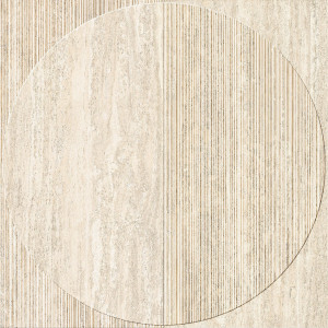 Трехмерное покрытие из керамогранита с эффектом травертина