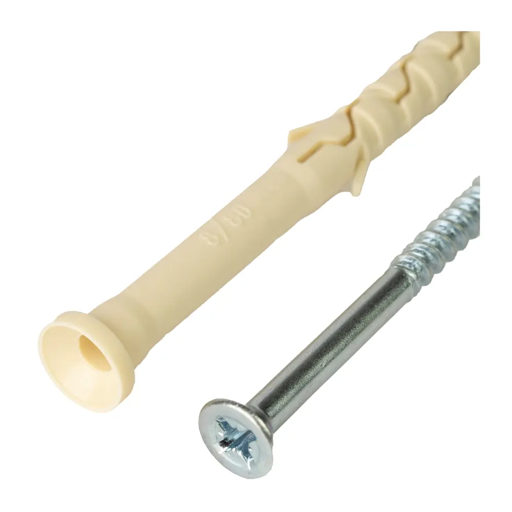 Дюбель-гвоздь Европартнер с цилиндрической манжетой 8x100 мм для бетона и кирпича 89383269 STLM-1374856 - Вид №2