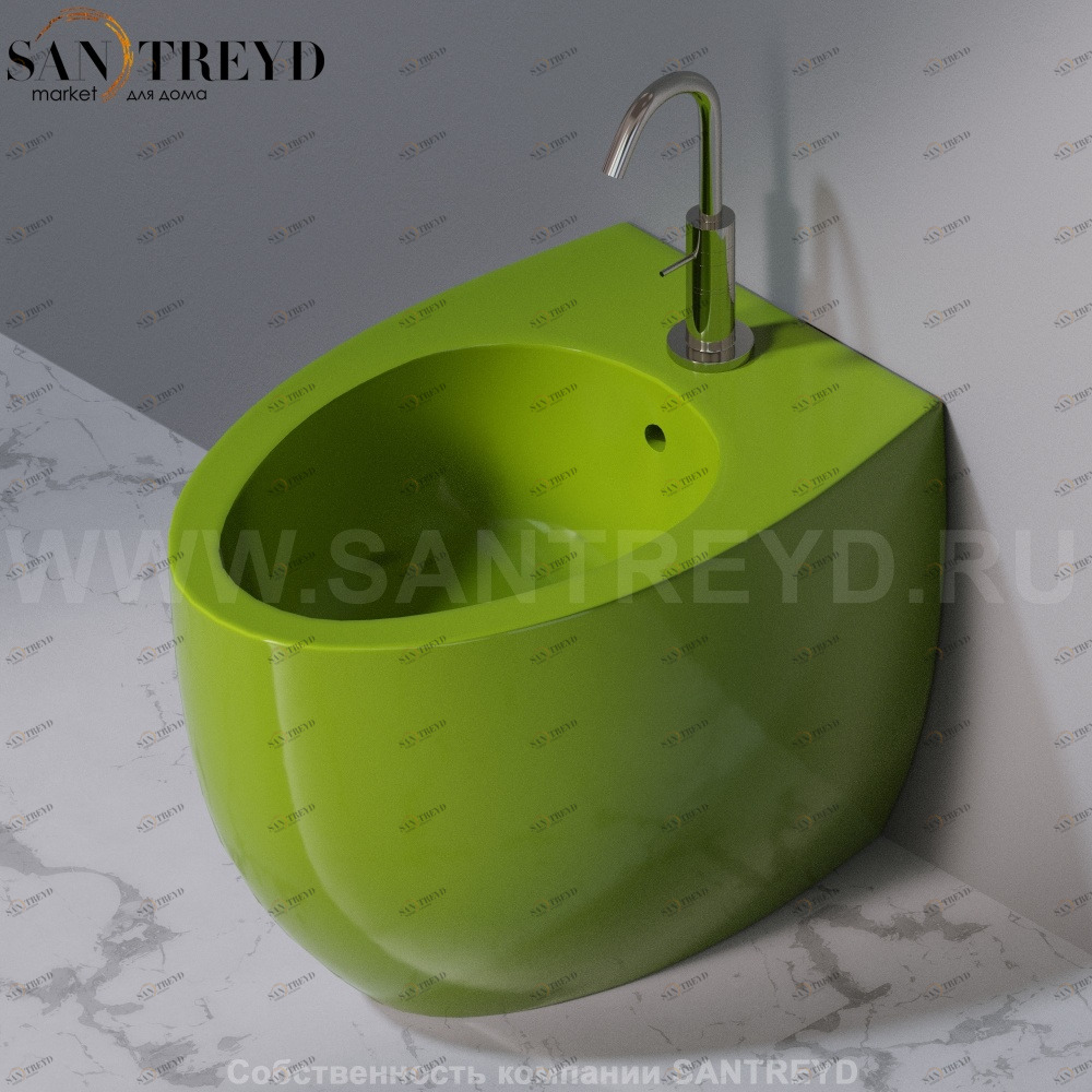 S542T1R1V0.121 Биде напольное OVAL A. e T. Italia AeT ITALIA