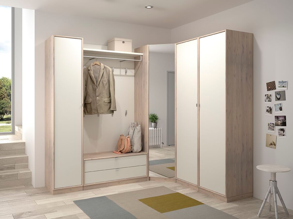 Шкаф от входа до пола с зеркалом Sudbrock Möbelhandwerk Панама ARCH-00002827