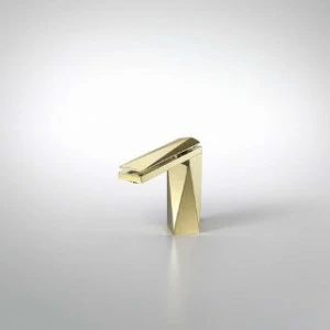 Смеситель для умывальника высокий L (Golden) DIAMOND F118102G-2-ENG bravat