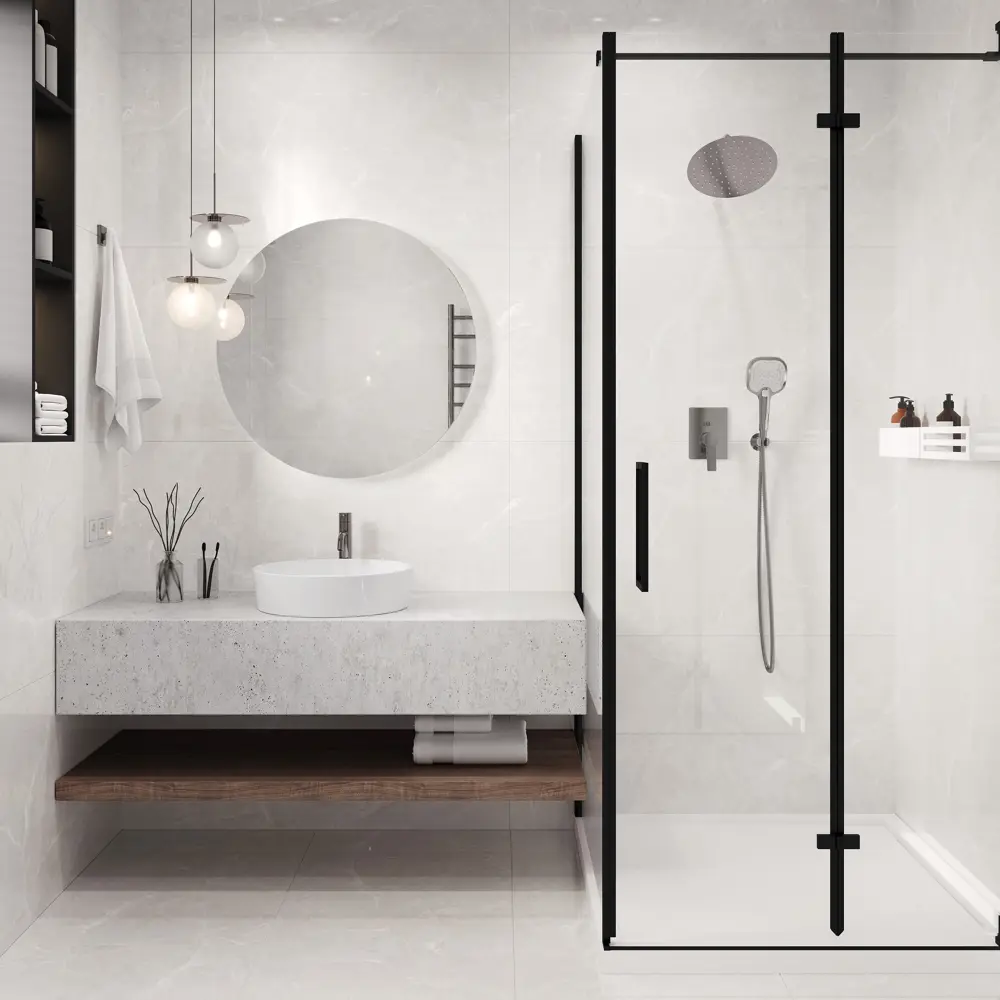 Глазурованный керамогранит Ceradim Stone Cool White 60x120 см 1.44 м² матовый цвет белый 89457823 STLM-2182732 