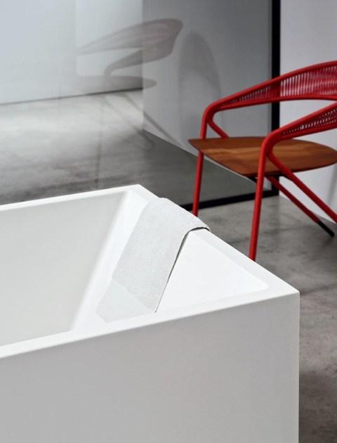 Nic Отдельностоящая прямоугольная ванна из Corian® Vasche da bagno sun-id-1420415 - Вид №3