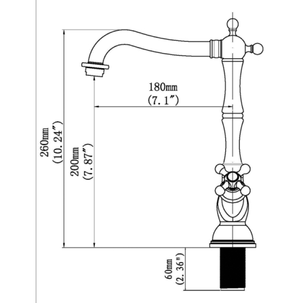 Кухонные смесители Eco Koblenz SSN-2134-SS SEAMAN - Вид №4