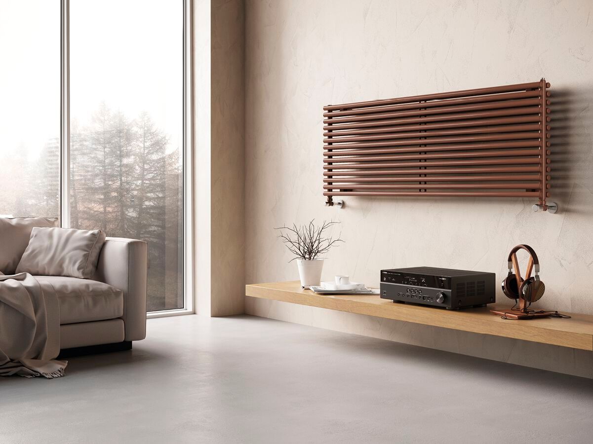 Настенный горизонтальный полотенцесушитель из углеродистой стали Cordivari Алиса ARCH-00047797 - Вид №1