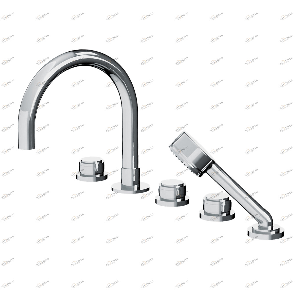 C29-3305 C29-3305 Смеситель на 5 отверстий на оправе АЛЬЯНС Cristal & Bronze ALLIANCE 