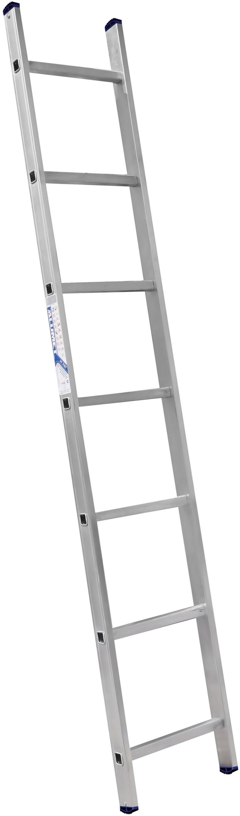 Алюминиевая односекционная приставная лестница H1 5107