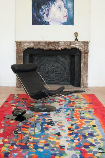 Toulemonde Bochart Прямоугольный шерстяной коврик с рисунком The designers sun-id-1374651 - Вид №1