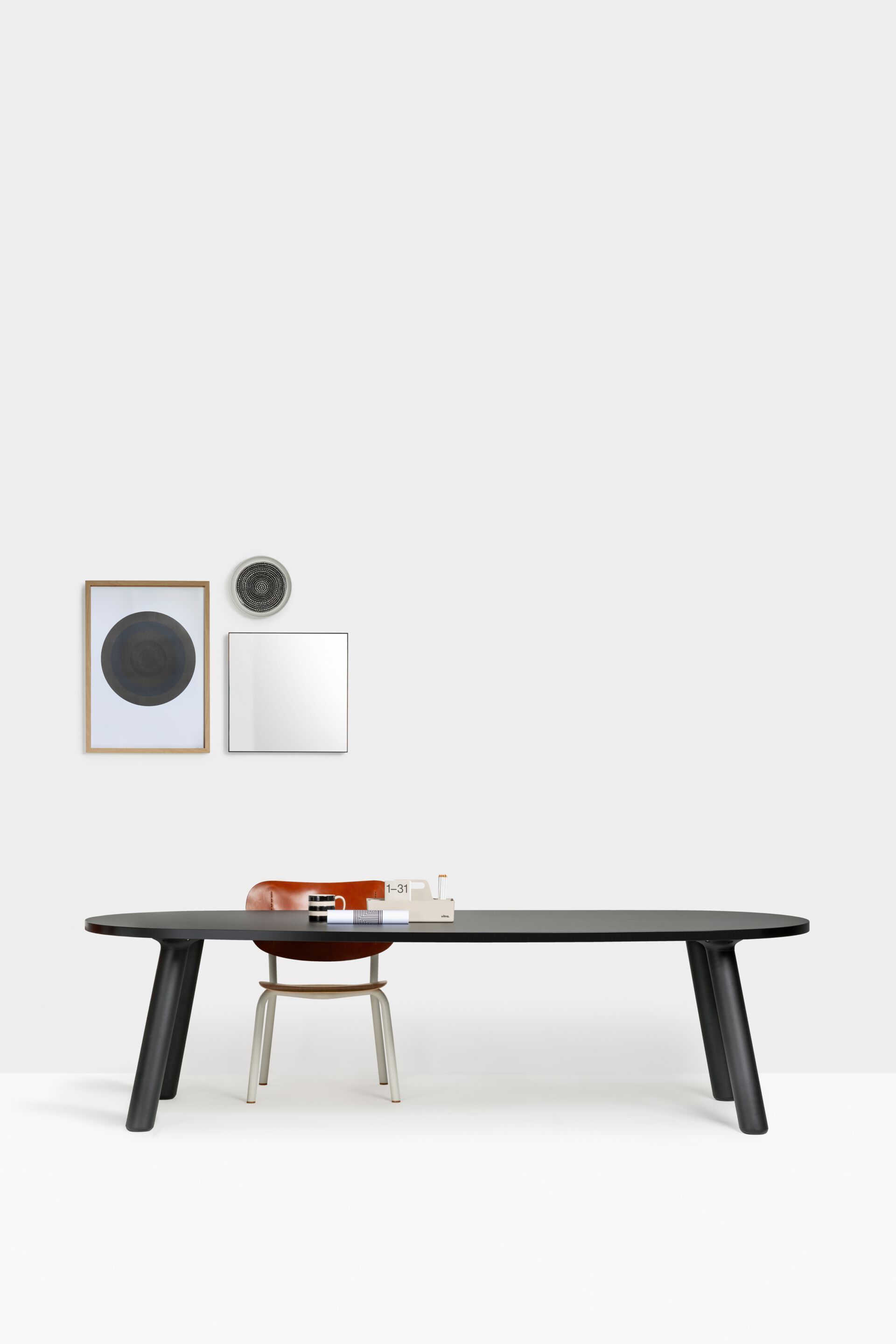 Кожаный и деревянный стул FUNCTIONALS EMIL ROSI ARCH-00147461 - Вид №4