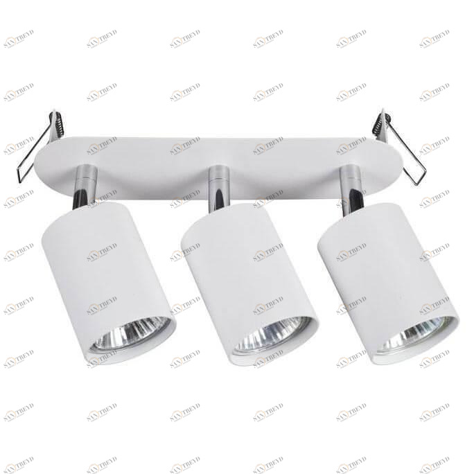 Встраиваемый спот белый с 3 плафонами Nowodvorski Eye Fit 9394 NOWODVORSKI EYE FIT 00-3891284 Белый 