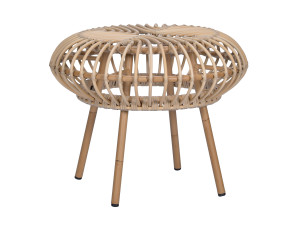 Низкий стул из синтетического волокна