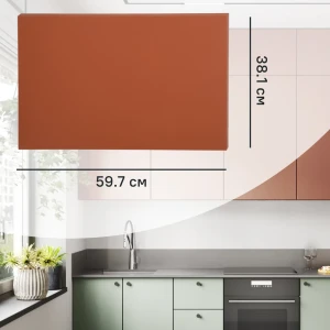 Фасад KONSENSA «Тара» для кухонного ящика в терракотовом цвете 89385581