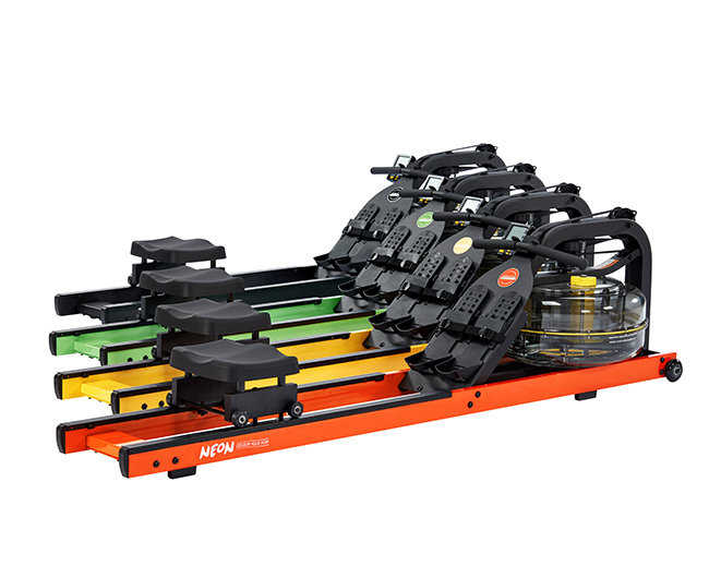 Гребной тренажер first degree fitness neon plus - желтый First Degree Fitness sun-id-2068329 - Вид №2