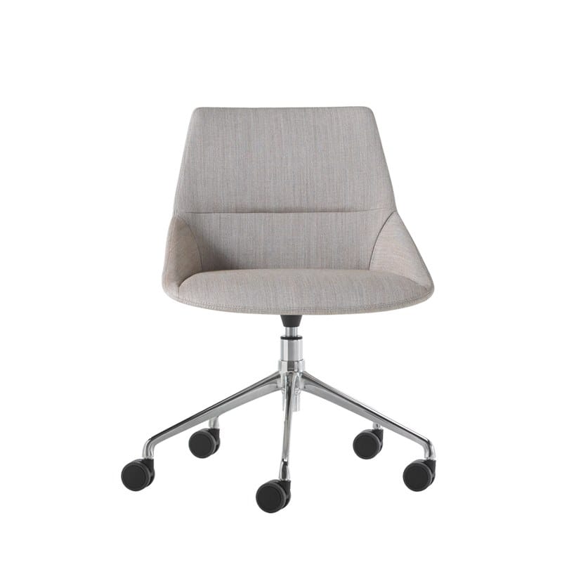 Тканевый регулируемый по высоте рабочий офисный стул с колесами INCLASS Dunas XS ARCH-00142247 - Вид №1