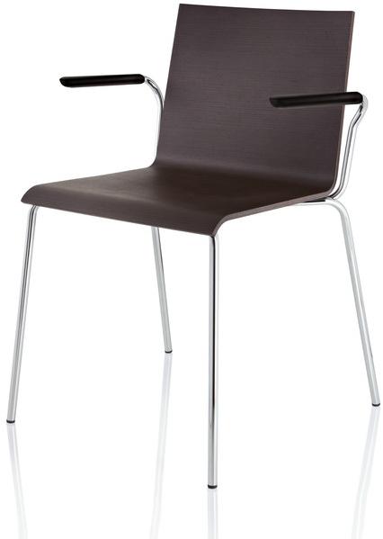 ALMA DESIGN Штабелируемый деревянный стул с подлокотниками Casablanca sun-id-1436912 - Вид №1