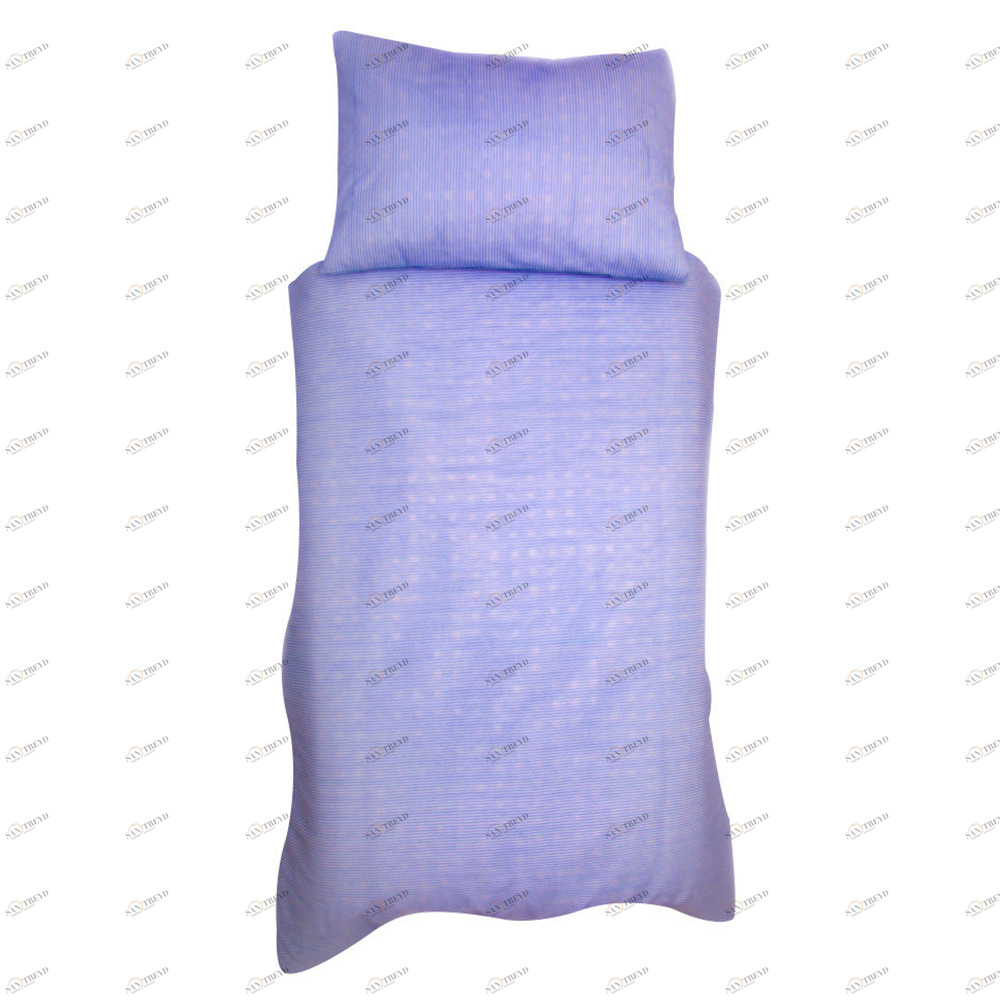 Детское постельное белье "Полоски" синее БЕЛЬМАРКО  327425 Синий Santreyd 