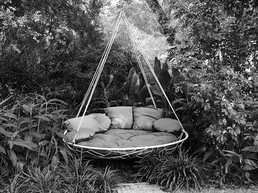 Studio Stirling 2-местное подвесное сиденье из стали с порошковым покрытием Basket sun-id-1385252 - Вид №4