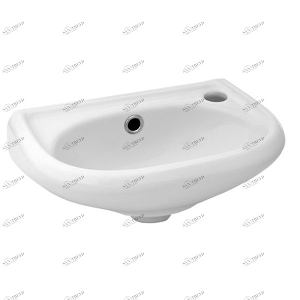 101677 Подвесная раковина настенная круглая SANTEK  белая 