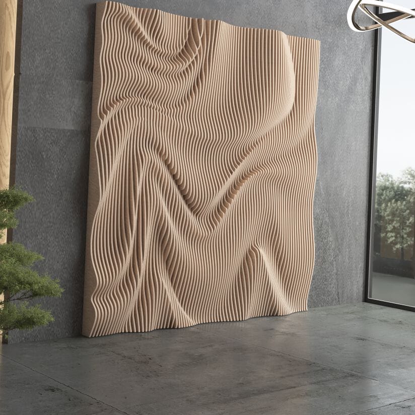 Параметрическая стеновая панель MYWOODREAM TESELLA ARCH-00093946 - Вид №1