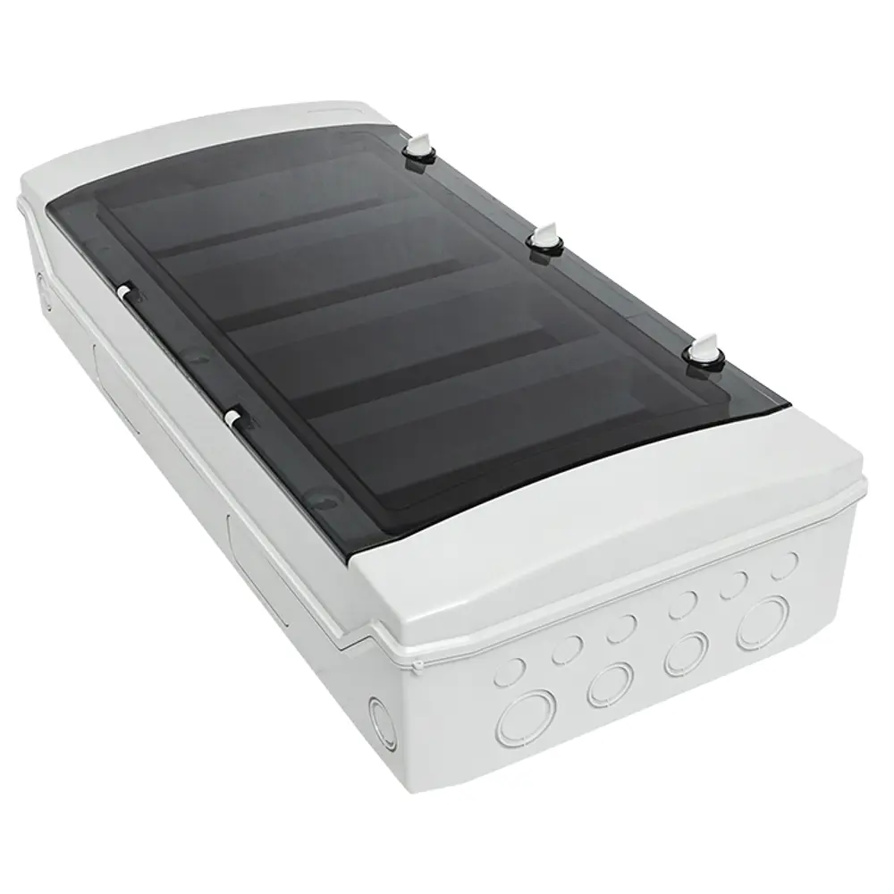 Щит распределительный навесной EKF Unix65 48 модулей IP65 пластик цвет серый STLM-2152052 - Вид №3