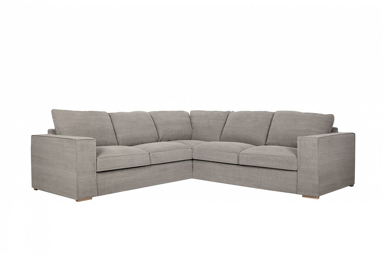Диван угловой серый Abbe SITS ДИЗАЙНЕРСКИЕ, ABBE 191850 Серый  - Вид №1