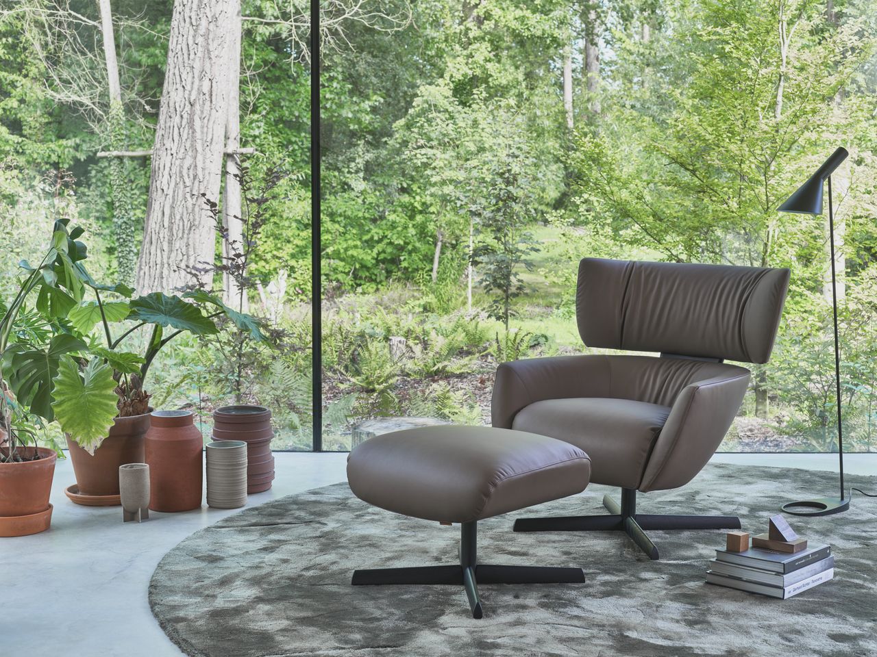 Кожаное кресло с подлокотниками Montis Джордж ARCH-00107520 - Вид №1