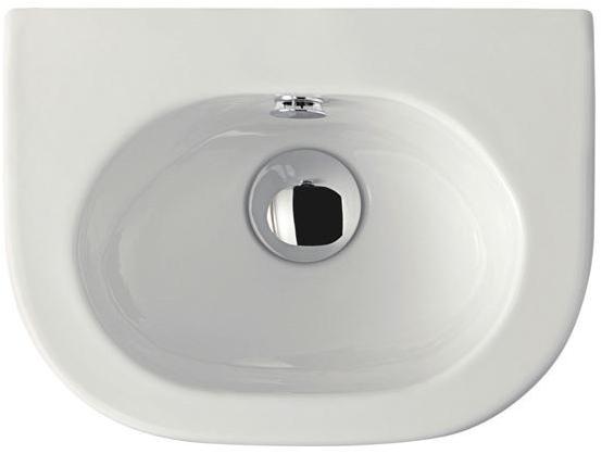 9917 Подвесная раковина настенная прямоугольная Galassia EDEN белая - Вид №1