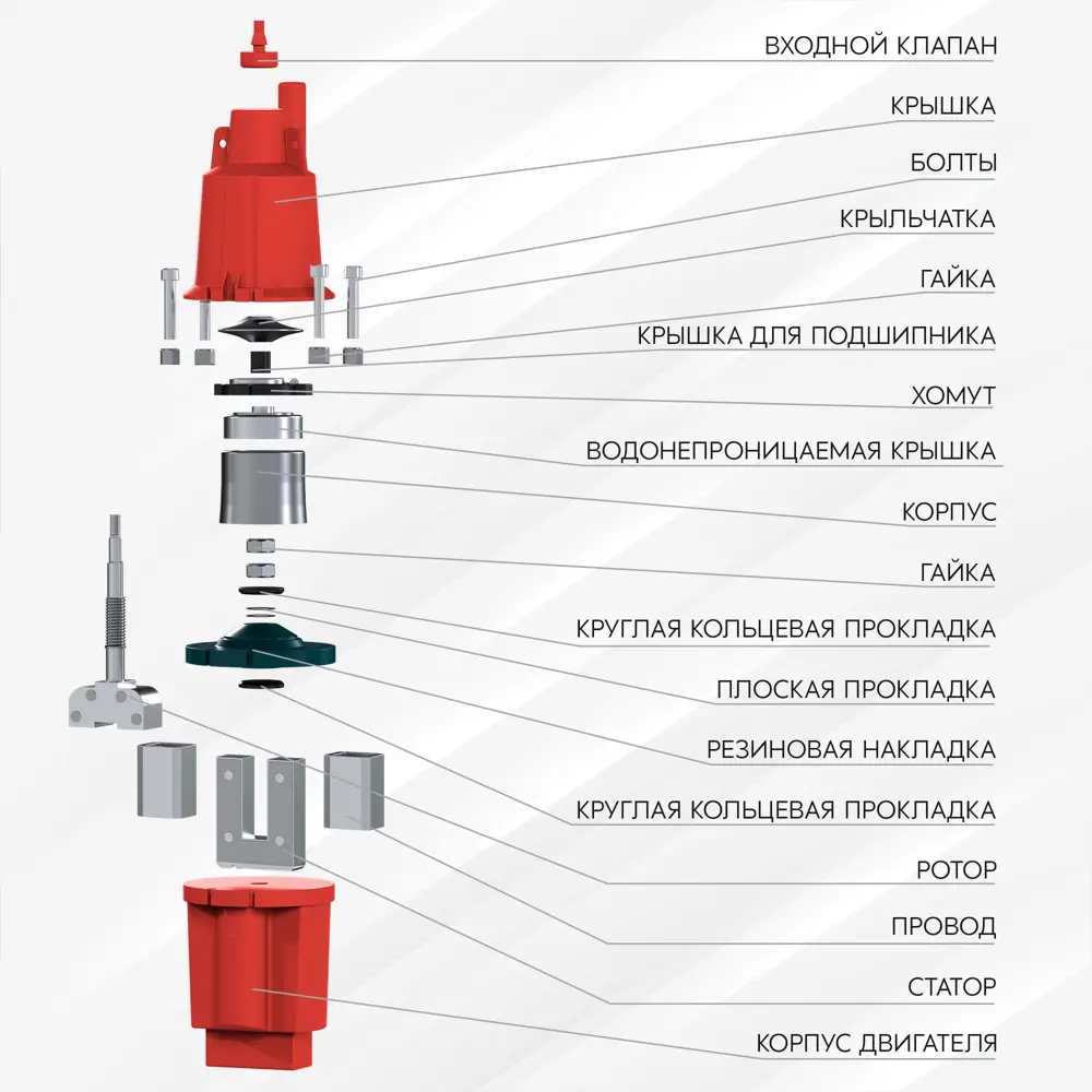 Скважинный насос ВОДОНОС VS 1080/40-10 для водоснабжения и полива 89413330 STLM-1575735 - Вид №8