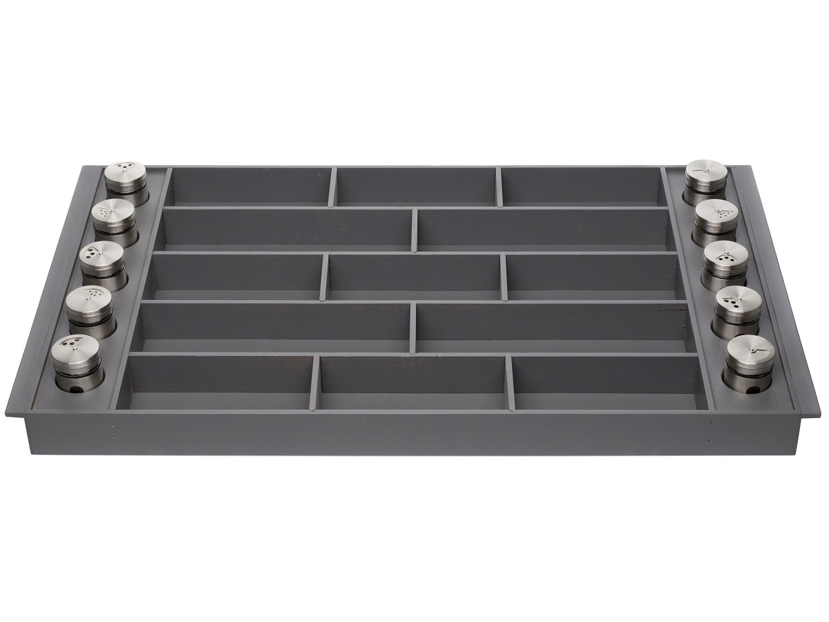 Лоток для столовых приборов Epos Lux 900 TB Dark Grey  NAVAKO 10280 - Вид №1