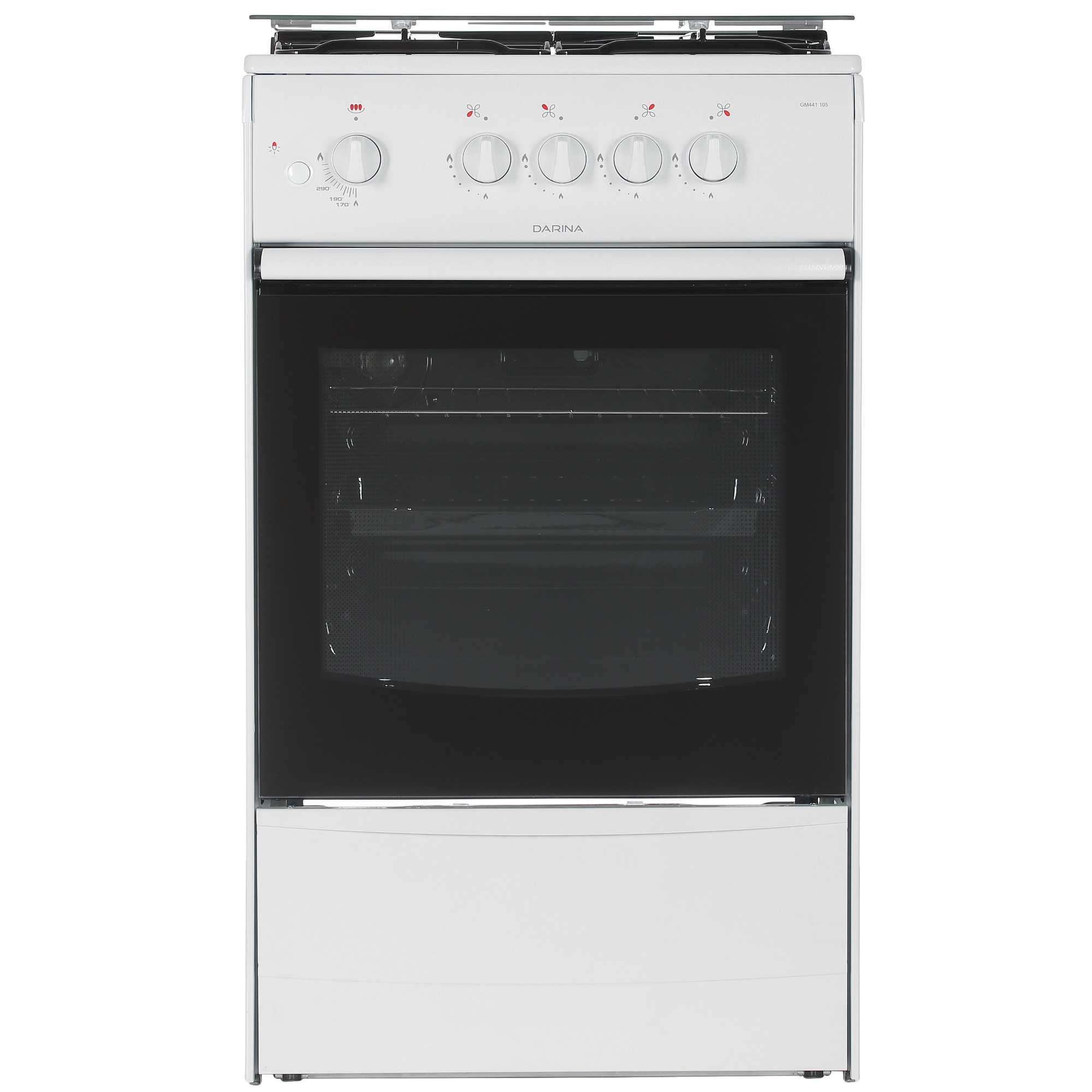 8140318 Газовая плита DARINA 1B GM 441 105 W белый STDN-0115666