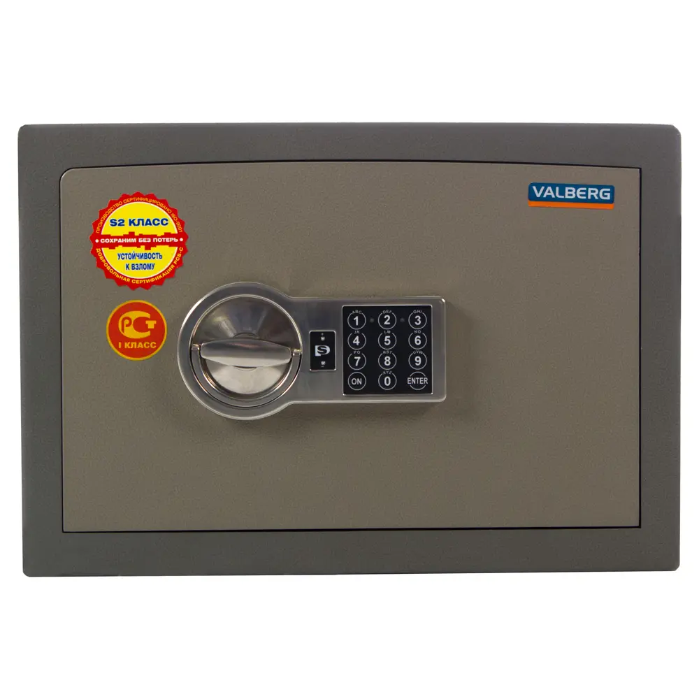 Сейф взломостойкий Valberg ASK-30 EL, класс 1, электронный замок 10731755 STLM-2087707 