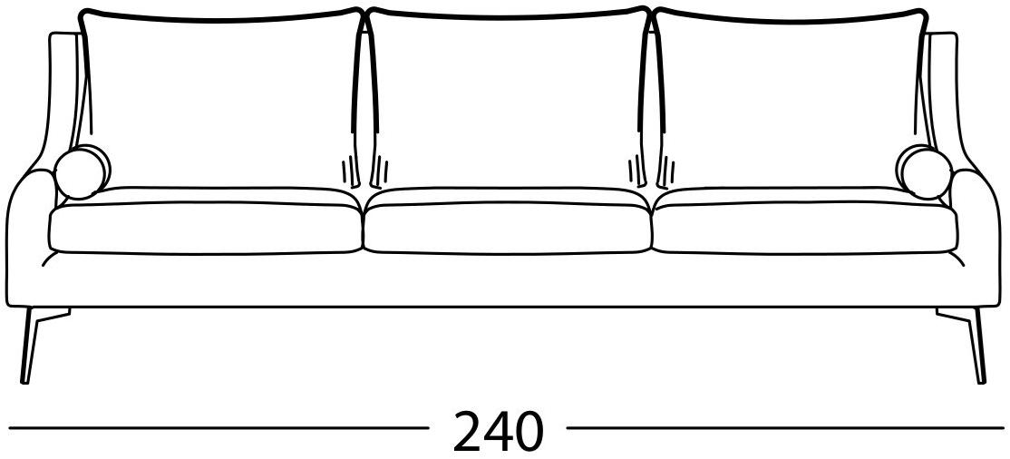 Marac 3-х местный кожаный диван sun-id-1411252 - Вид №4