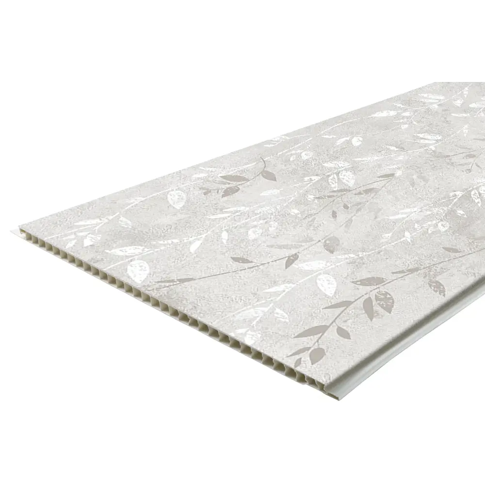FINEBER Селена: серая ПВХ-панель с цветочным узором 87542895 STLM-0074382 - Вид №3