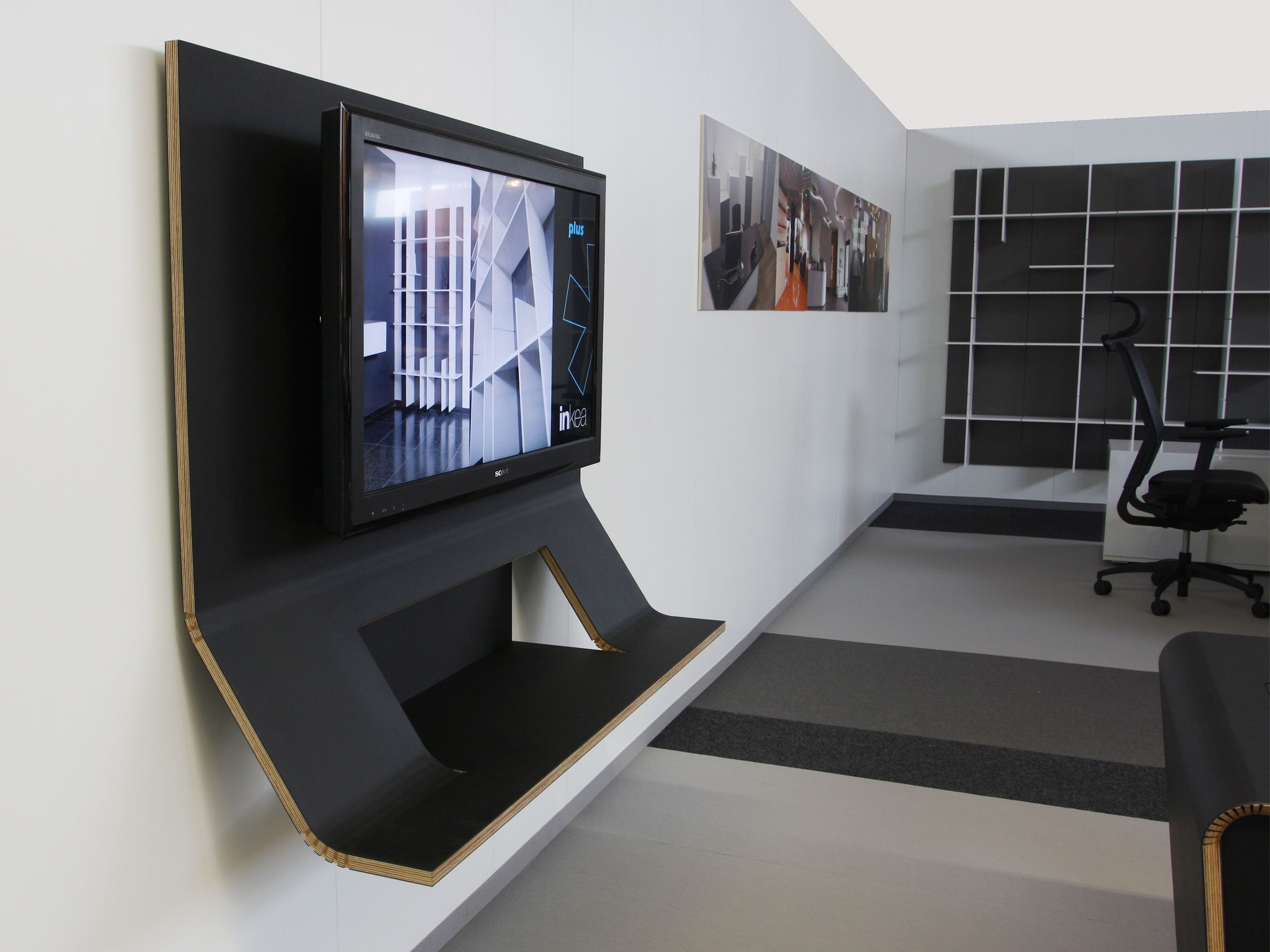 Подвесной ТВ-шкаф Dizzconcept LIR ARCH-00109974 - Вид №2