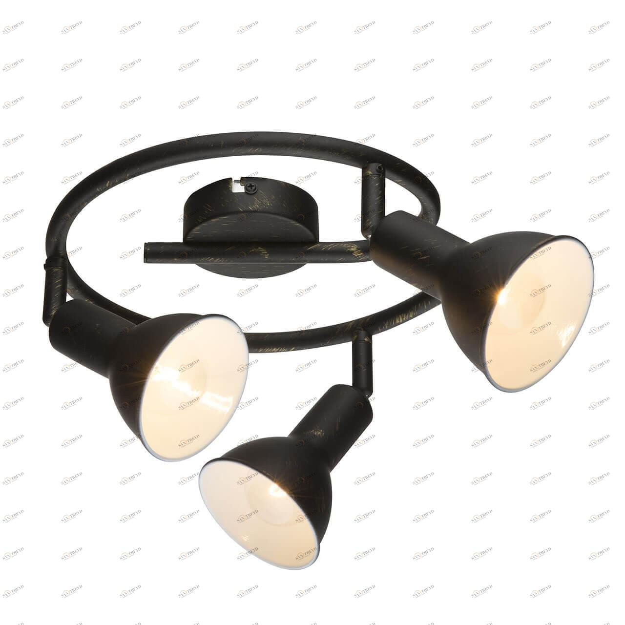 Спот потолочный черный Globo Namus 3 54649-3 GLOBO NAMUS 00-3924259 Черный Ceramica Globo 