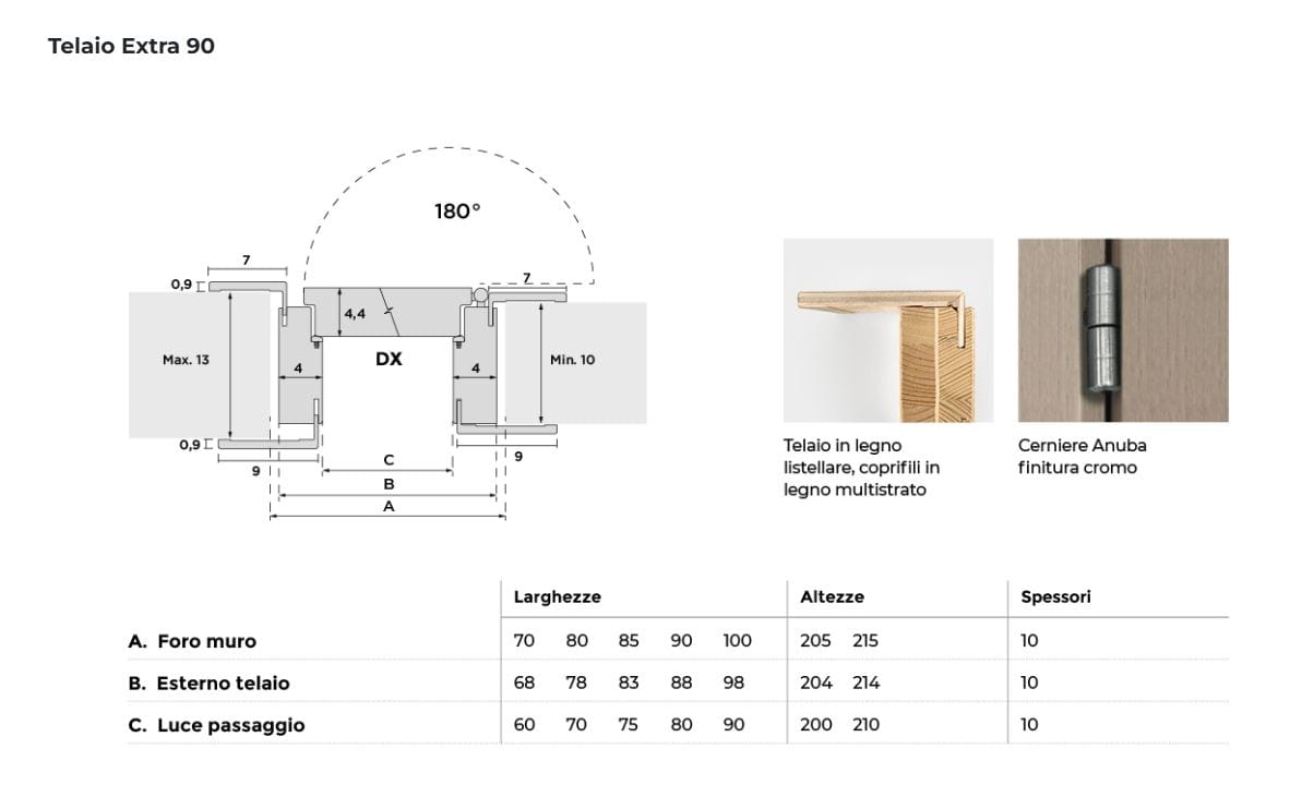 Деревянные распашные двери Venus Design Экстра ARCH-00052161 - Вид №8