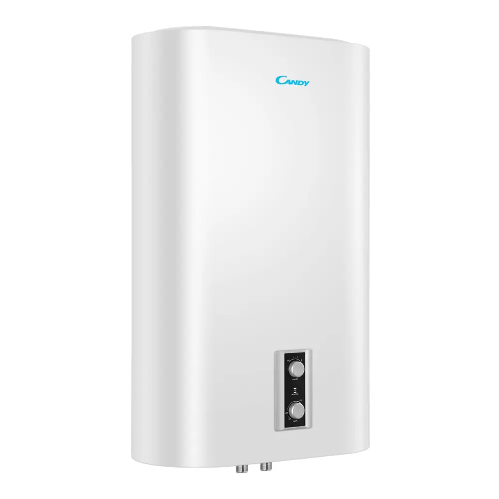 Накопительный водонагреватель электрический 50 л Candy CF50V-P1 2 кВт нержавеющая сталь мокрый ТЭН 89375946 STLM-2000808  - Вид №1