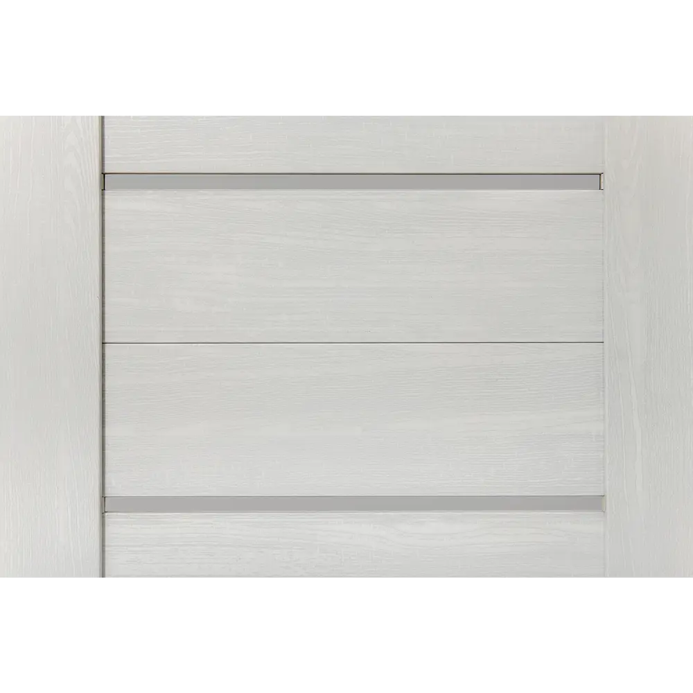 Дверь межкомнатная со стеклом Аккорд 90x200 см Hardflex цвет белый с замком и петлями 89407900 STLM-2169669 PORTIKA  - Вид №2