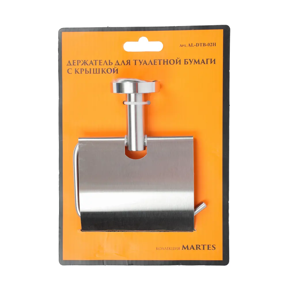 Держатель Martes для туалетной бумаги с крышкой в хромированном исполнении 89435439 Santreyd STLM-1581588 - Вид №6