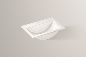 2202100000 Встраиваемая раковина, eb.r585h, белая, proshield Alape серия R